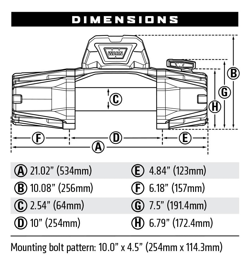 Warn VR Evo 12-S Winch